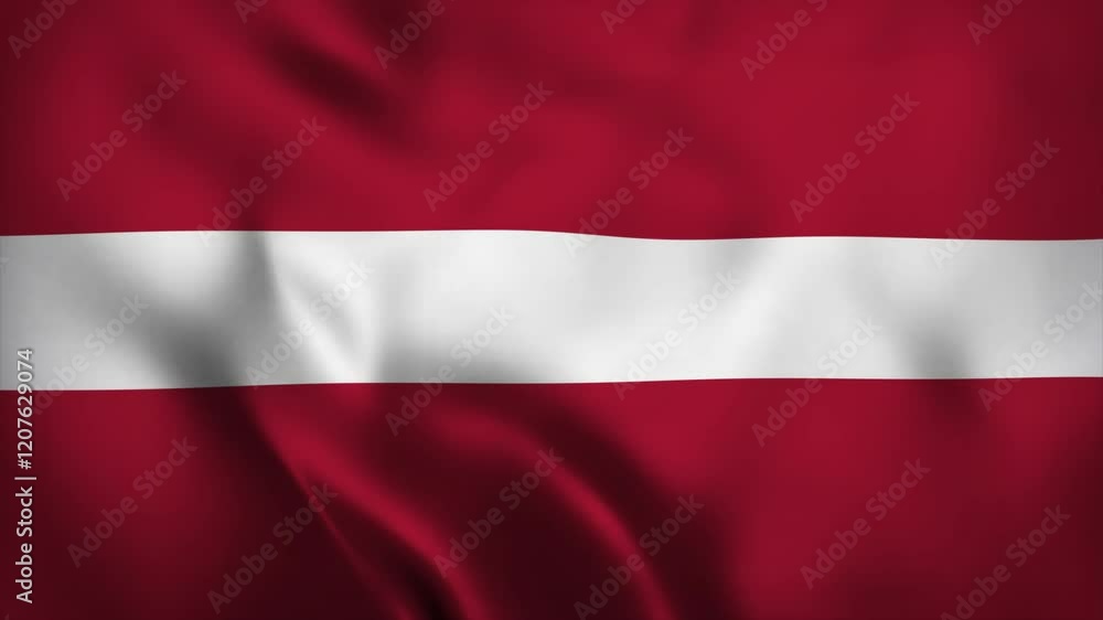 Latvias flag with red horizontal stripes on white background. Suitable for designs relating to Latvian culture, events, or national pride. Latvias flag with red horizontal stripes on white background. Suitable for designs relating to Latvian culture, events, or national pride.