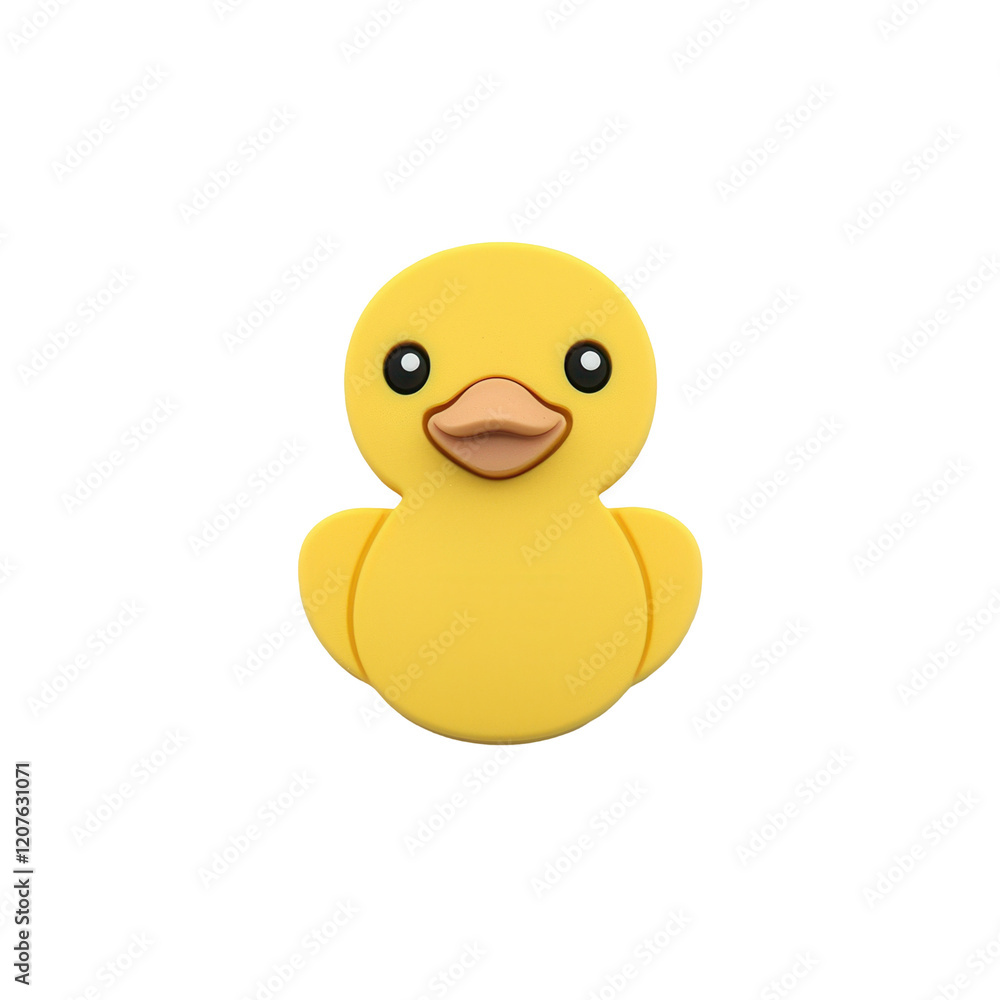 Cute yellow rubber duck with transparent background ideal for graphic designs and illustrations Cute yellow rubber duck with transparent background ideal for graphic designs and illustrations