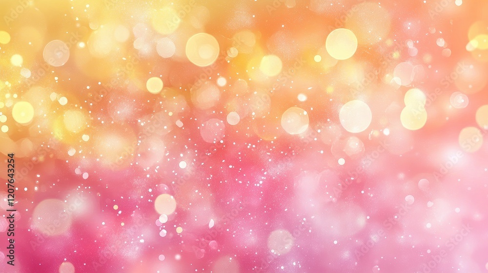 Pastel pink and yellow bokeh blend, floral-inspired tones, soft springtime ambiance Pastel pink and yellow bokeh blend, floral-inspired tones, soft springtime ambiance