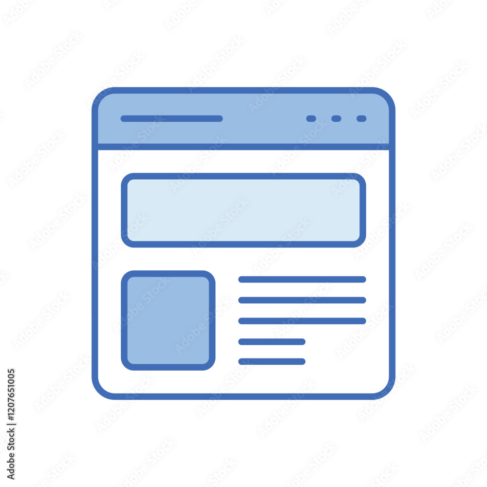 Webdesign vector icon Webdesign vector icon