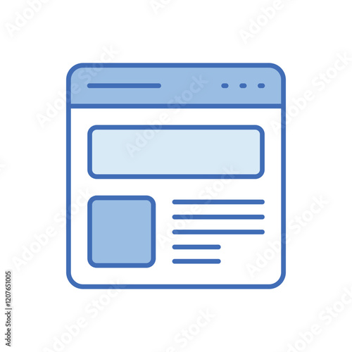 Webdesign vector icon