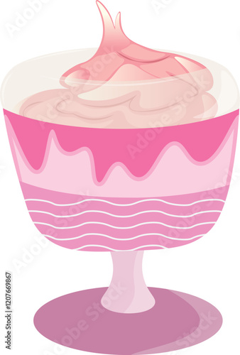 whipped cream dessert