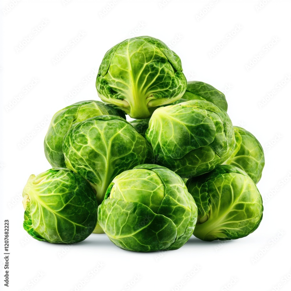 Fototapeta premium A pile of green cabbage