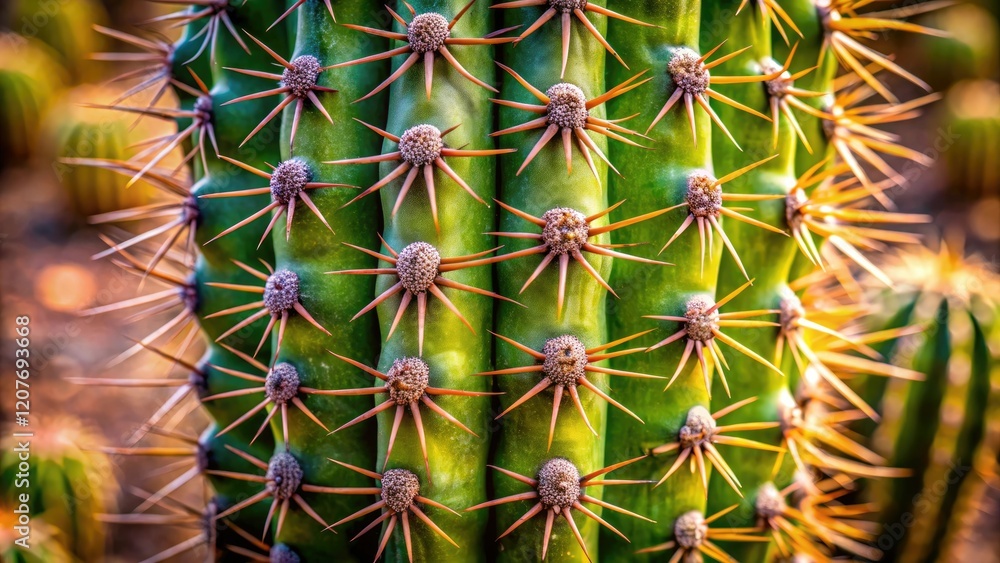 Close-up of a rugged, gnarled cactus stem with intricate patterns, texture, nature, gnarled, pattern Close-up of a rugged, gnarled cactus stem with intricate patterns, texture, nature, gnarled, pattern
