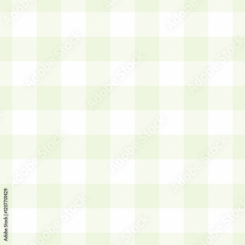 Subtle pale green and white gingham check pattern.  Perfect for backgrounds, textiles, and crafting projects.  Clean, minimalist design offers versatile use.