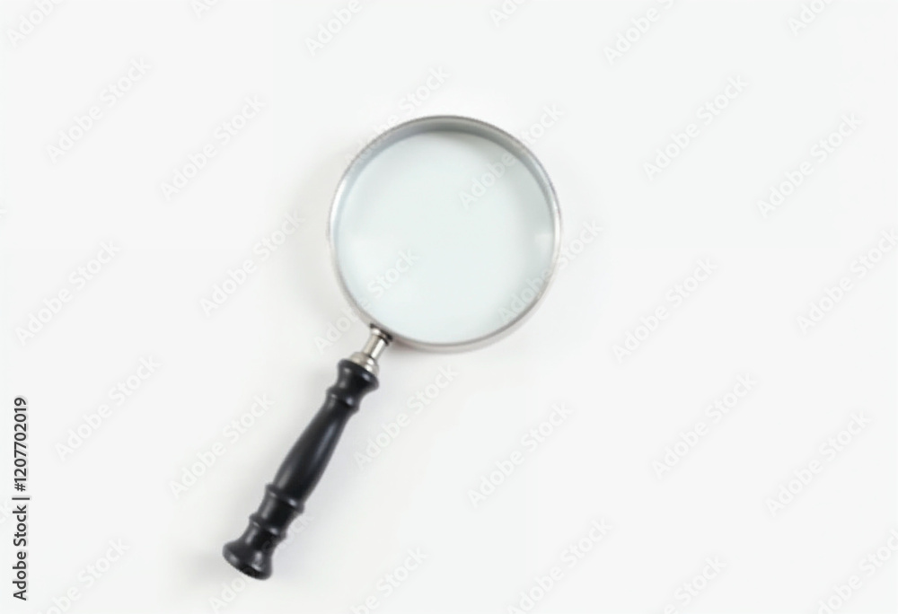 magnifying glass isolated on white magnifying glass isolated on white