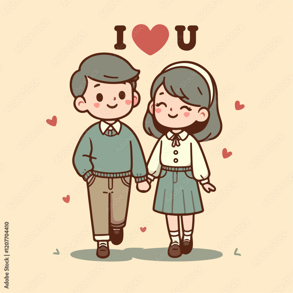 cartoon couple illustration cartoon couple illustration