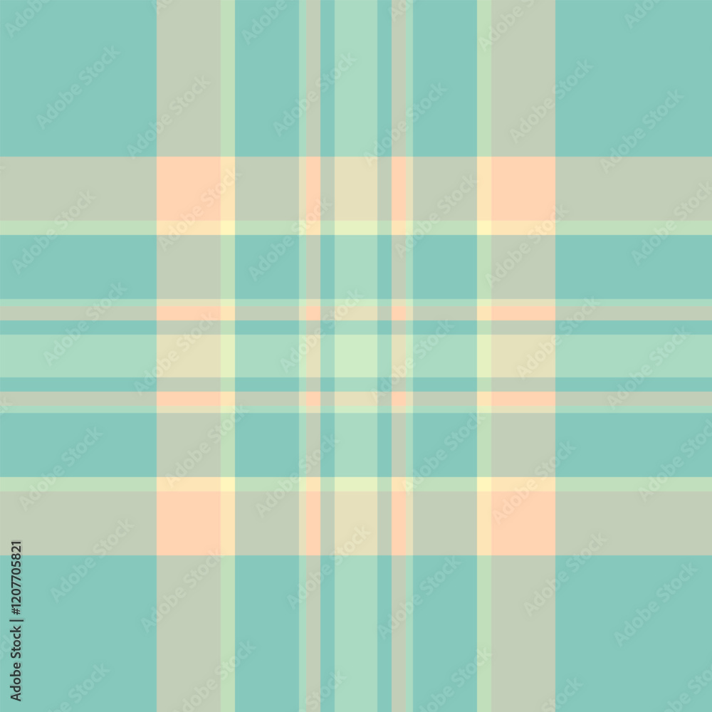 Arabic textile background tartan, full vector pattern seamless. Scratched plaid check texture fabric in light and teal colors. Arabic textile background tartan, full vector pattern seamless. Scratched plaid check texture fabric in light and teal colors.