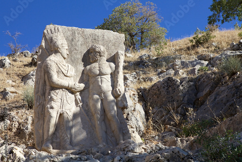 Quadro su tela Stele discovered in 1953 in Southestern Turkey