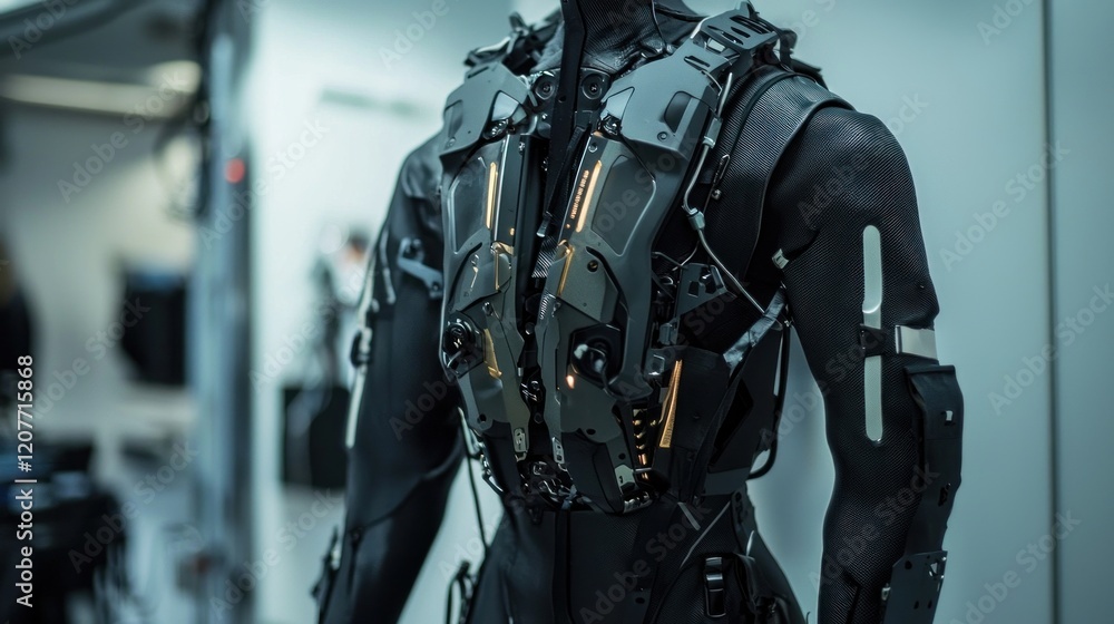 Futuristic Exoskeleton: A Glimpse into Advanced Technology Futuristic Exoskeleton: A Glimpse into Advanced Technology