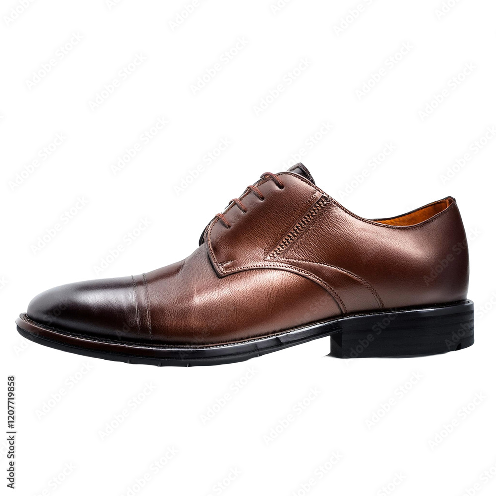 Luxury Redefined Modern Masculine Footwear isolated on white