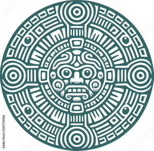 mayan tattoo ornament, mayan ornament vector art