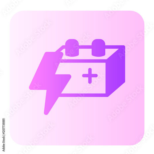 Accumulator  gradient icon