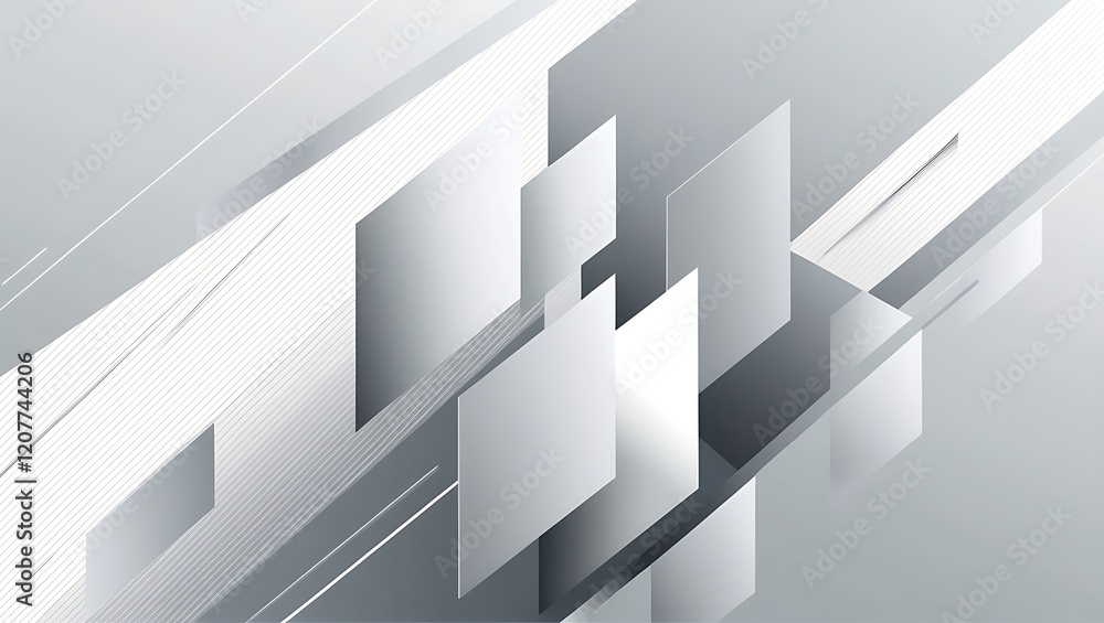 Futuristic Abstract Background with Translucent Rectangles, Dynamic Diagonal Flow, and Light Gray-to-White Gradient for a Minimalist, Clean, and Modern Look Futuristic Abstract Background with Translucent Rectangles, Dynamic Diagonal Flow, and Light Gray-to-White Gradient for a Minimalist, Clean, and Modern Look