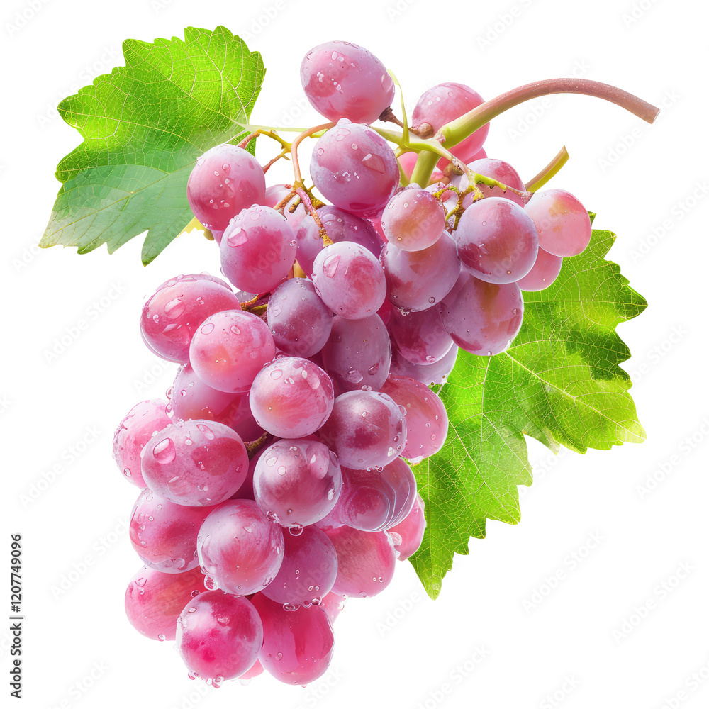 Fototapeta premium bunch of grapes isolated on white