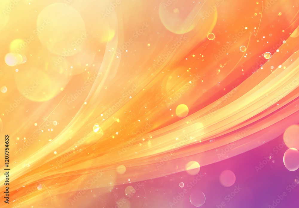 Bright abstract background with warm colors and soft bokeh effects Bright abstract background with warm colors and soft bokeh effects