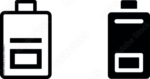 "Battery Vector Icon Set"