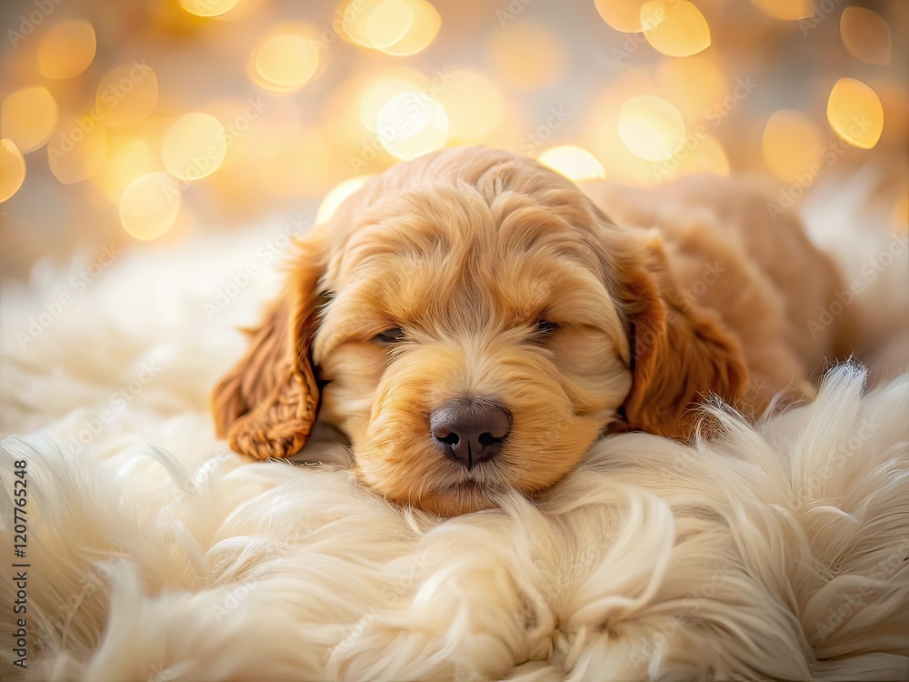 Golden Doodle Puppy Sleeping, Cute Puppy, Adorable Puppy, Dreamy Puppy, Mini Goldendoodle, Sleeping Dog, Conceptual Photography Golden Doodle Puppy Sleeping, Cute Puppy, Adorable Puppy, Dreamy Puppy, Mini Goldendoodle, Sleeping Dog, Conceptual Photography