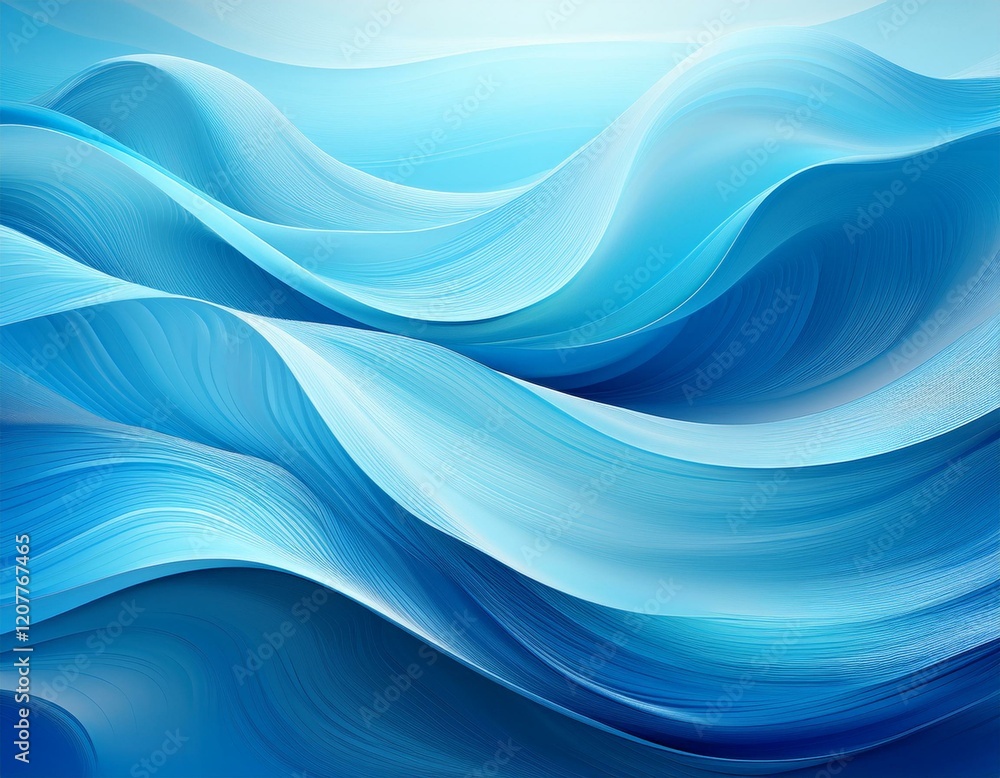 soft blue waves create calming abstract background perfect for design soft blue waves create calming abstract background perfect for design