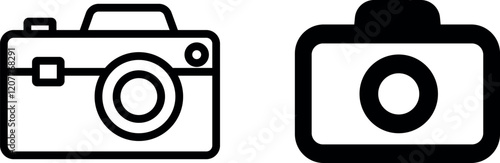 "Camera Vector Icon Set"