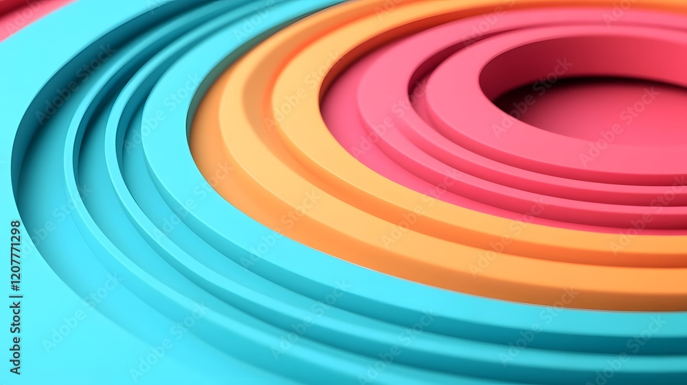 Overlapping Abstract Shapes with Vibrant Colors and Sharp Focus Points for Striking Corporate Design Overlapping Abstract Shapes with Vibrant Colors and Sharp Focus Points for Striking Corporate Design