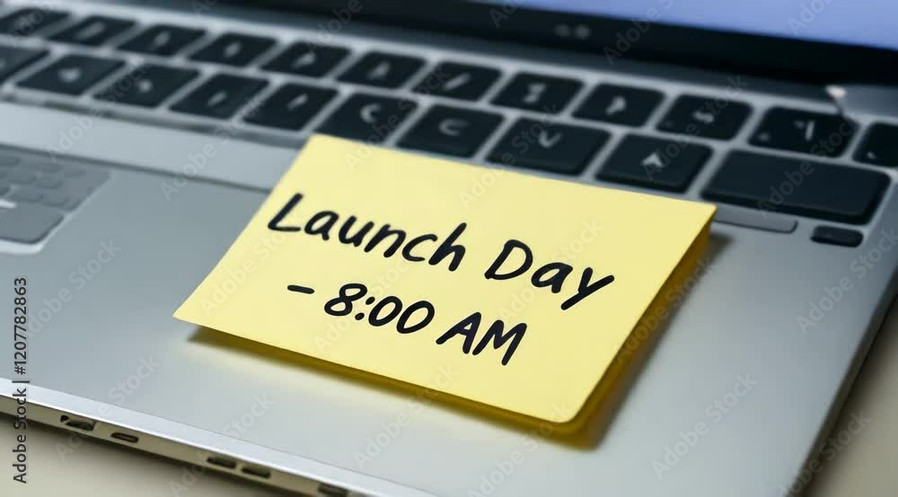 Launch Day Reminder: 8:00 AM - Important Announcement and Product Release Launch Day Reminder: 8:00 AM - Important Announcement and Product Release