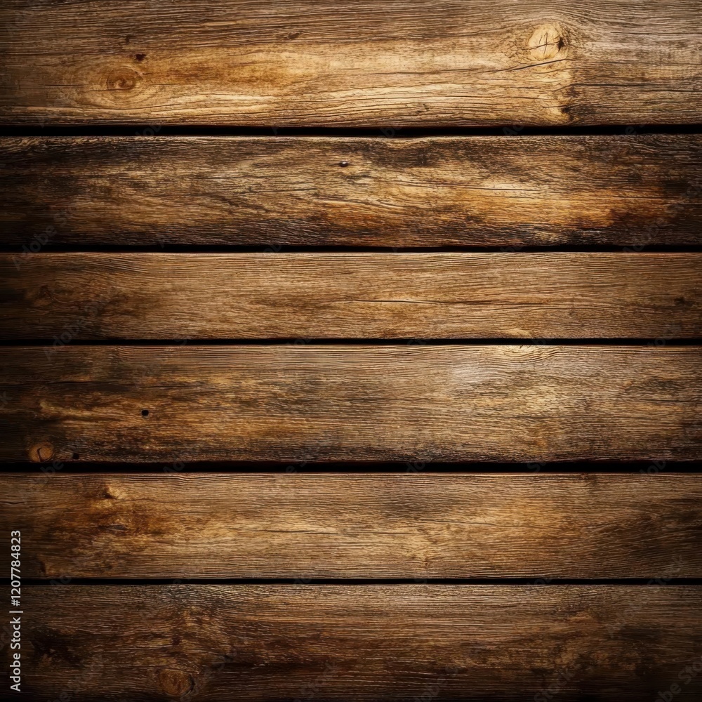 Fototapeta premium A background featuring a wooden texture, designed with a clean and natural aesthetic. The composition includes an open space specifically designated for placing a sign or label.