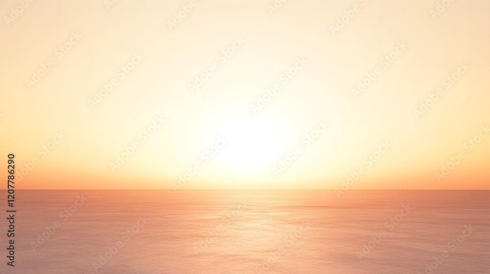 A gradient of soft sunset oranges and pinks with a clear blank space in the middle for showcasing a product A gradient of soft sunset oranges and pinks with a clear blank space in the middle for showcasing a product