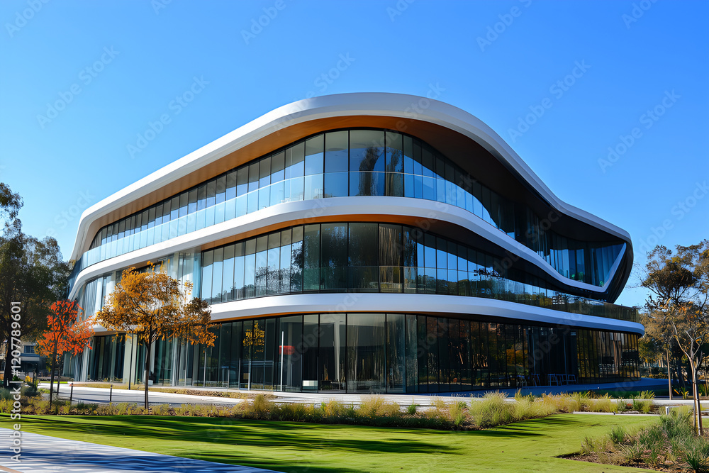 Fototapeta premium modern office building