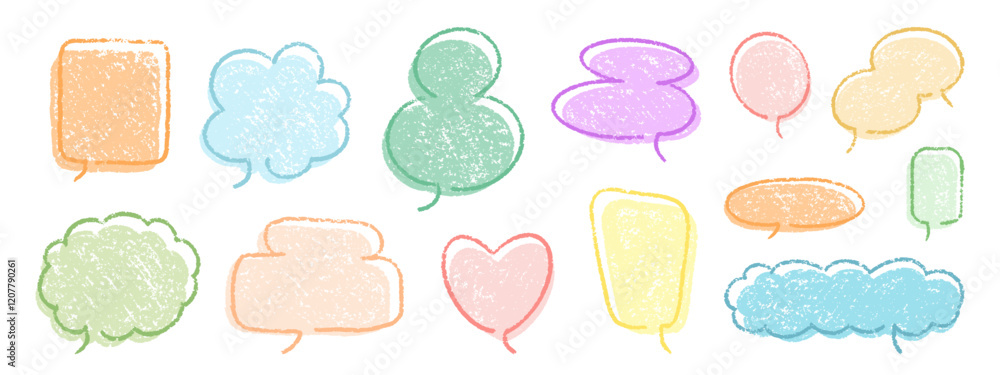 Crayon Speech Bubbles Vector Set. Chalk Scribble Talking Clouds Shapes Collection. Pastel Colors Hand Drawn Brush Texture Dialogue Frames. Pencil Emphasis Elements Charcoal Doodle Talk Balloons Bundle Crayon Speech Bubbles Vector Set. Chalk Scribble Talking Clouds Shapes Collection. Pastel Colors Hand Drawn Brush Texture Dialogue Frames. Pencil Emphasis Elements Charcoal Doodle Talk Balloons Bundle