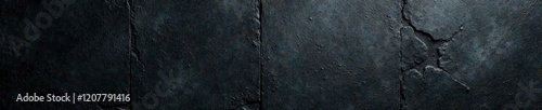Dark, rough, textured concrete wall Black grunge stone backdrop , urban, dark background