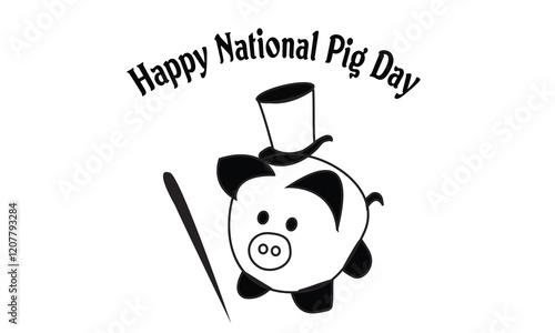 This is Eye Soothing, Trendy & Minimalist Icon Design for National Pig Day. Express your unique style with our custom-designed Icon.
