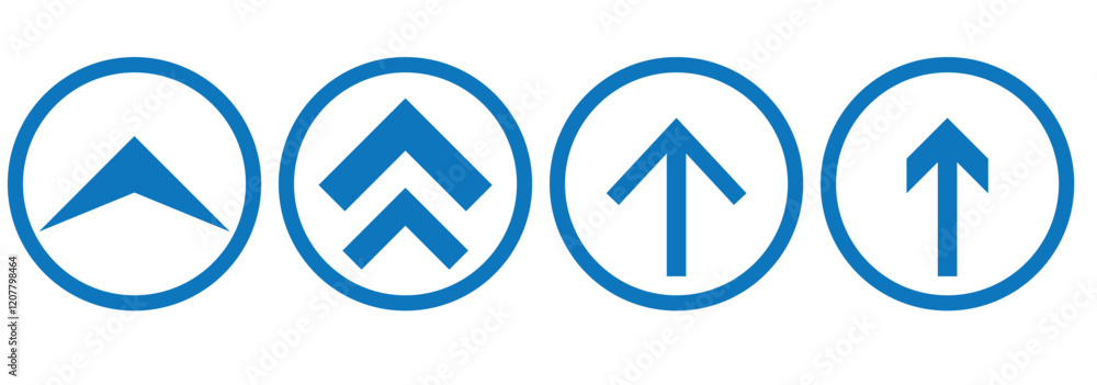 Swipe icons set. Up arrow button symbols. Scrolling, slide icon collection. Vector illustration Swipe icons set. Up arrow button symbols. Scrolling, slide icon collection. Vector illustration