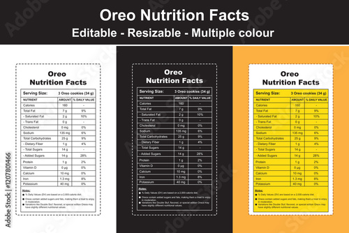 oreo nutrition facts, oreo nutrition label, oreo calories, nutrition information oreos, nutrition label oreos, nutritional information for oreos, nutritional value of oreos, oreo nutrition info