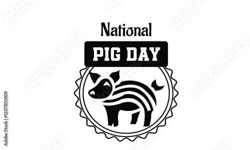This is Eye Soothing, Trendy & Minimalist Icon Design for National Pig Day. Express your unique style with our custom-designed Icon.
