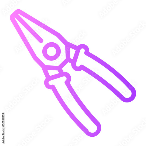 plier gradient icon