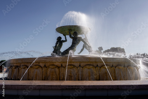 Triton Fountain, Valletta, Malta photo