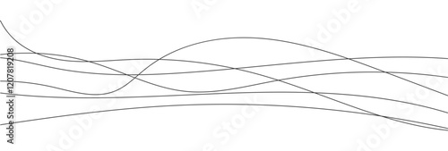 wavy line pattern with curvy abstract squiggles in a psychedelic wiggle design. Abstract wavy thin line. Squiggle elements. Squiggle line design element. Vector illustration. isolated,eps10 55