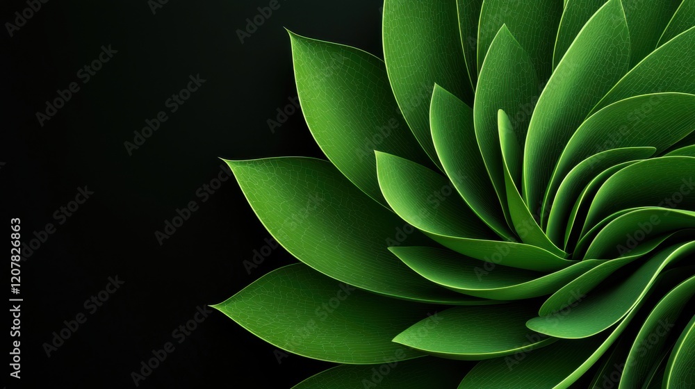Agave Leaf Cross Section Visualization Agave Leaf Cross Section Visualization