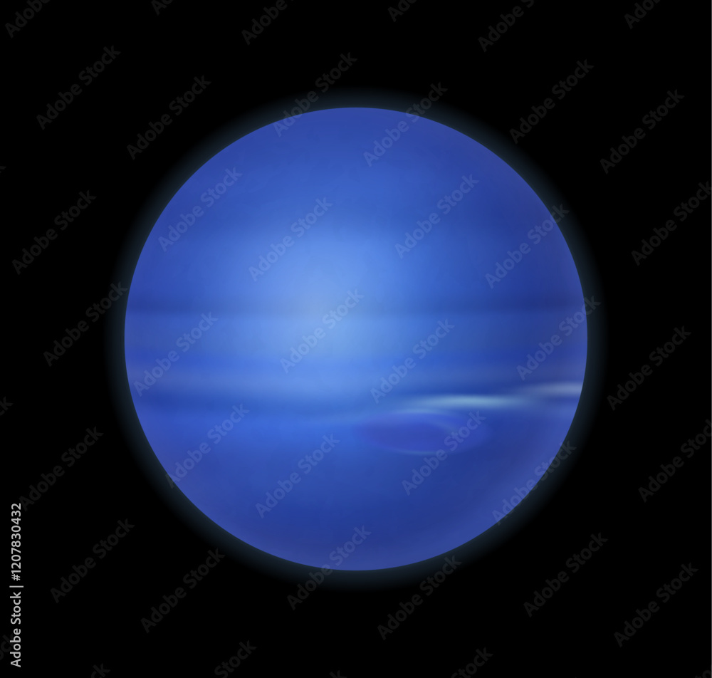 Solar system planet, neptune celestial body isolated. Vector realistic astrology theme, children book about outer space. Galaxy and universe exploration and cosmic design for game or posters Solar system planet, neptune celestial body isolated. Vector realistic astrology theme, children book about outer space. Galaxy and universe exploration and cosmic design for game or posters