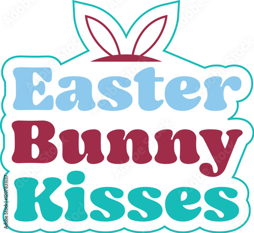 Easter Retro design, Easter Family,Groovy Style Easter Day Design,funny easter,Cut Files,bunny, nurse, mommy