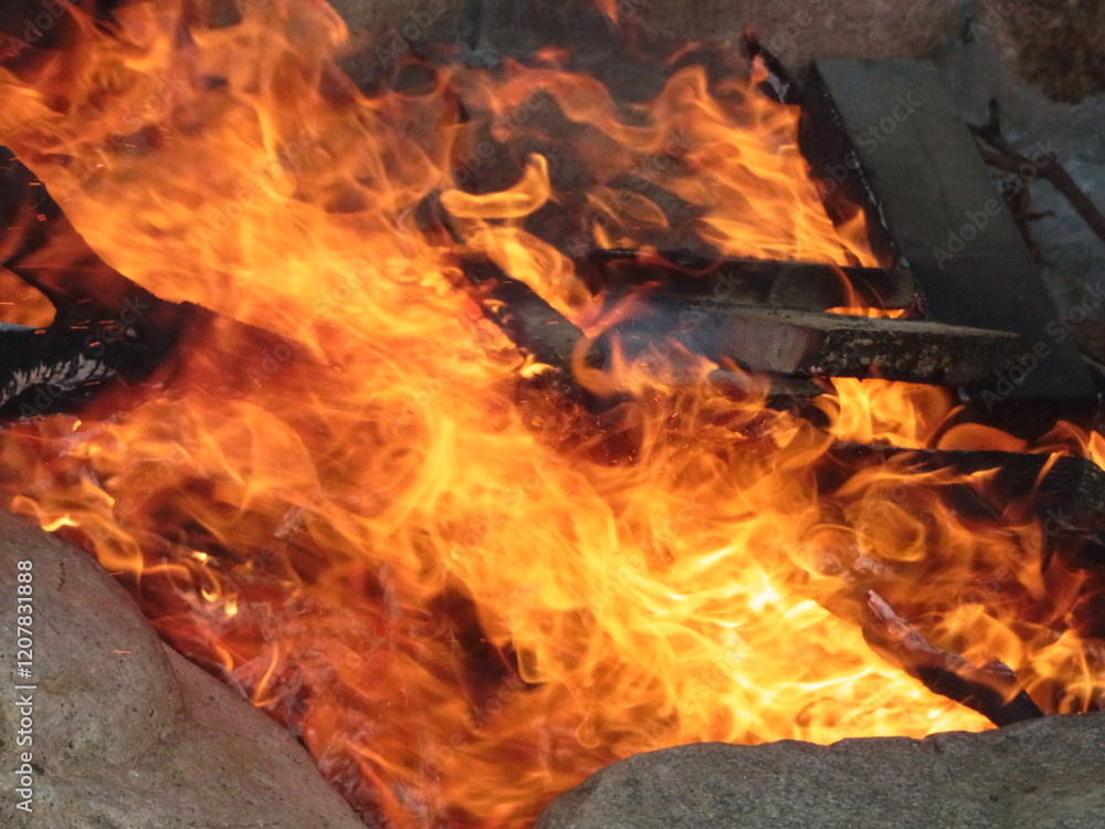 Fototapeta premium Fuoco