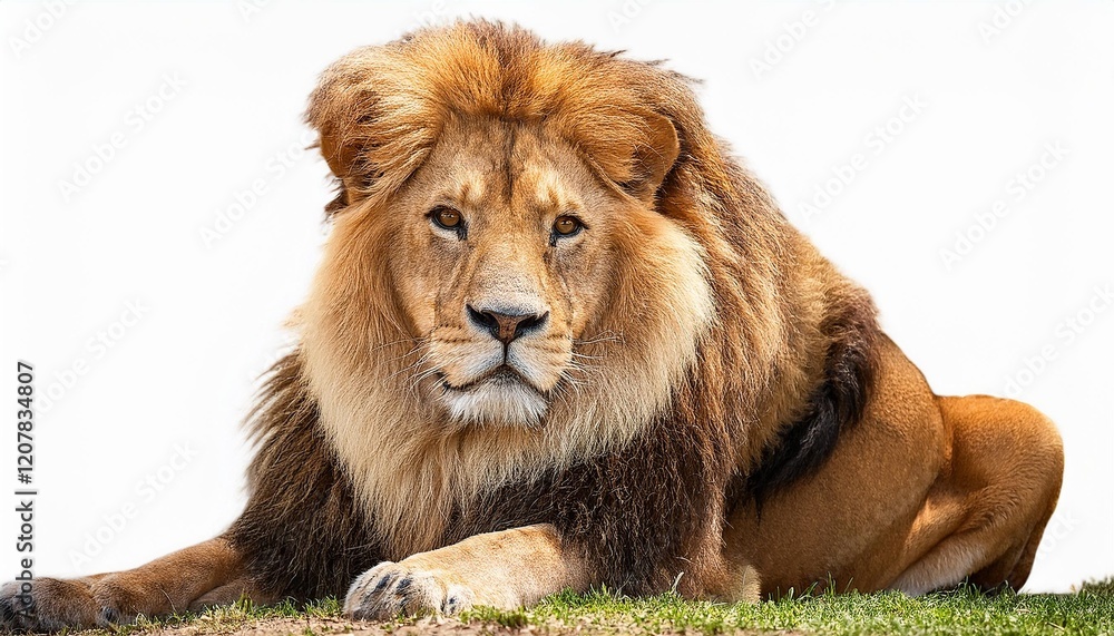 Fototapeta premium lion and lioness