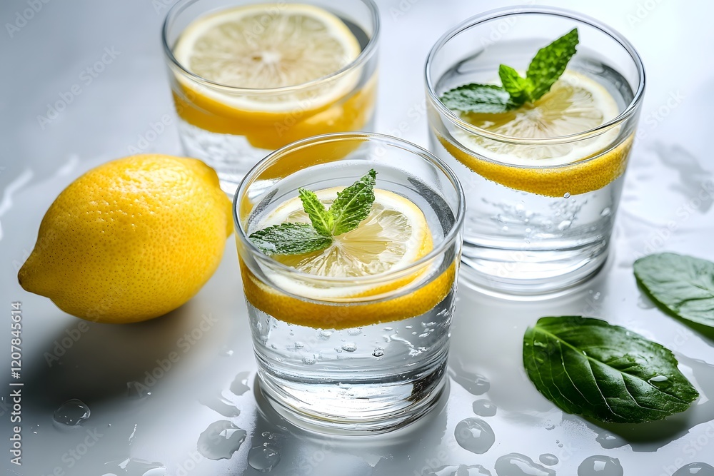Refreshing Lemon Mint Water: A Simple Recipe Refreshing Lemon Mint Water: A Simple Recipe