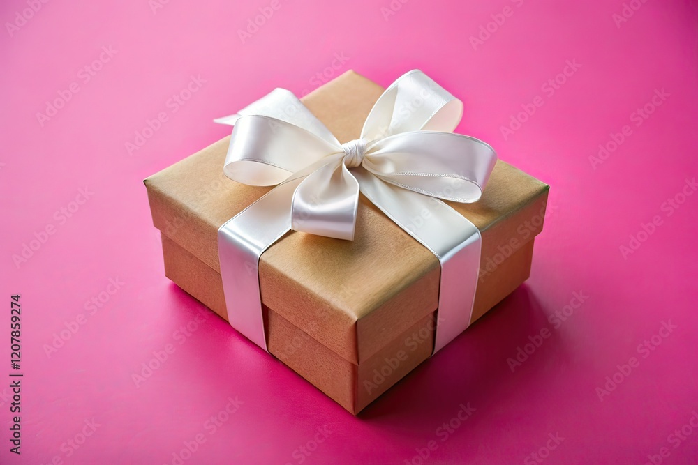 Light Brown Gift Box with White Ribbon - Rule of Thirds Light Brown Gift Box with White Ribbon - Rule of Thirds