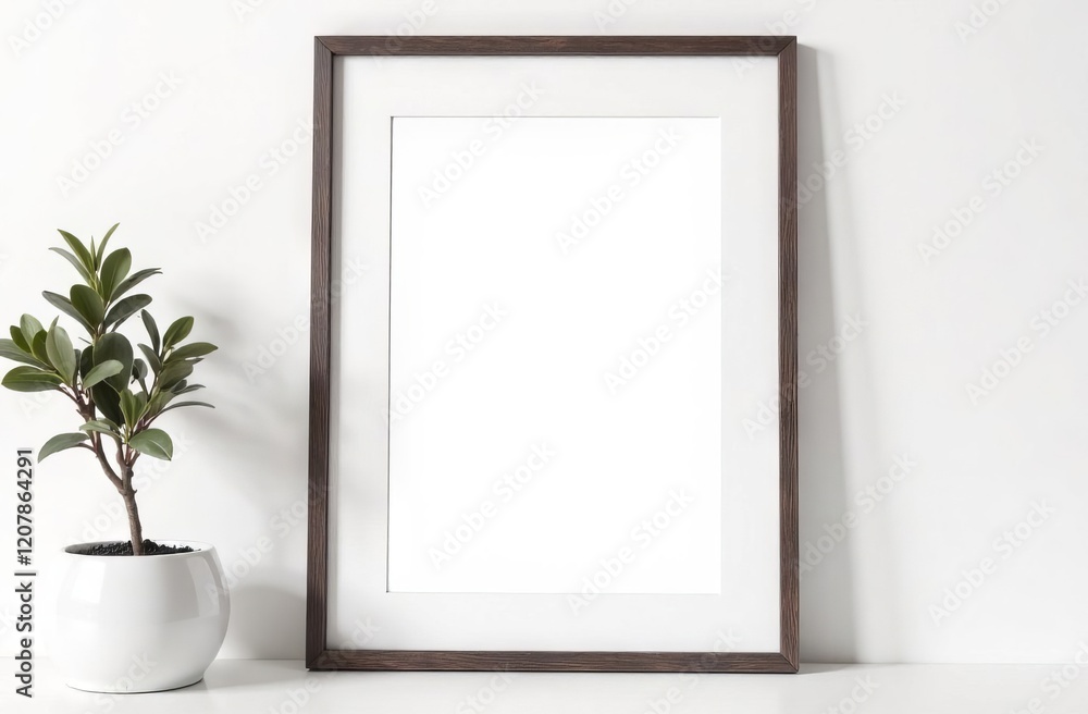 frame on a wall frame on a wall