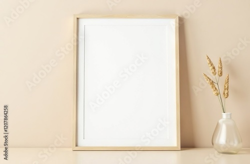 empty white window