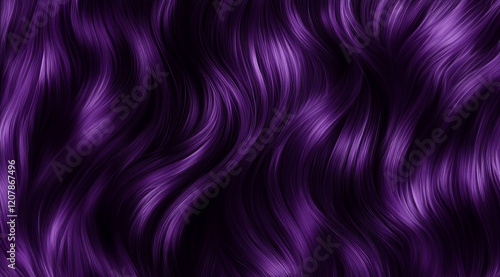 Dark purple hair texture background 