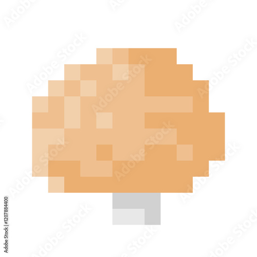 orange mushroom for pixel game