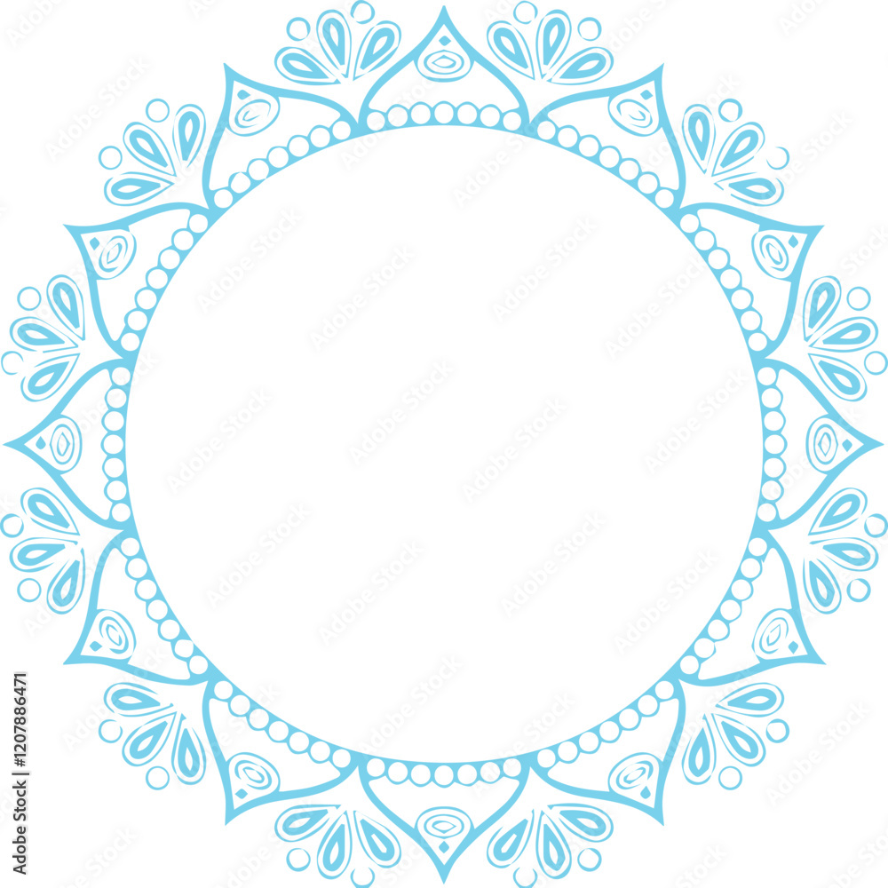 Beautiful flower art and mandala vector design Beautiful flower art and mandala vector design